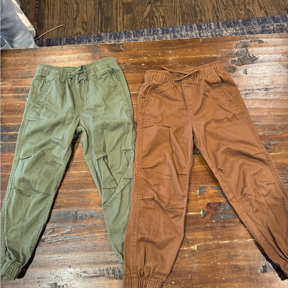 H&M Green and Brown Jogger Pants - barely worn